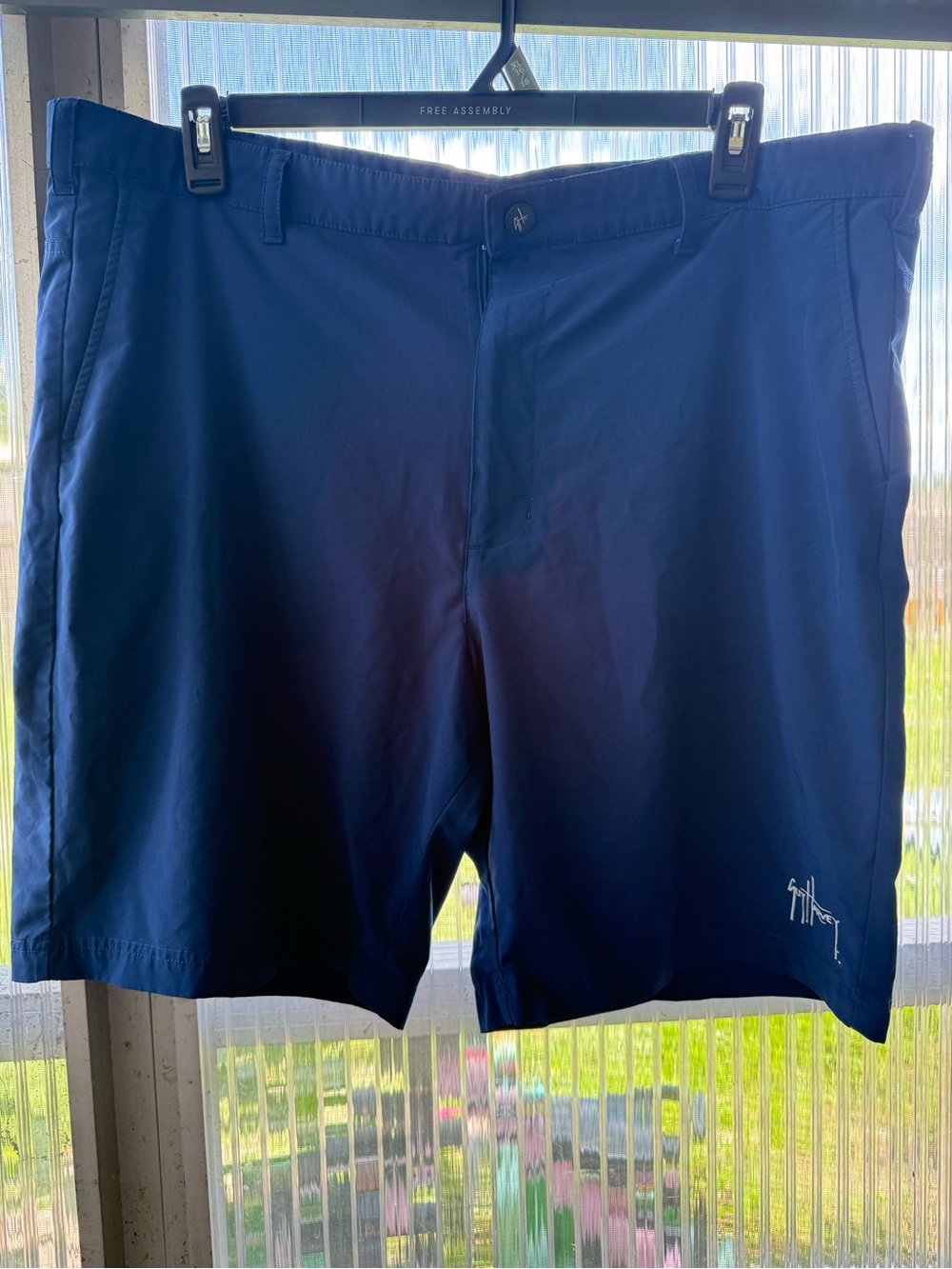 Guy Harvey Navy Blue Men's Swim Board Shorts